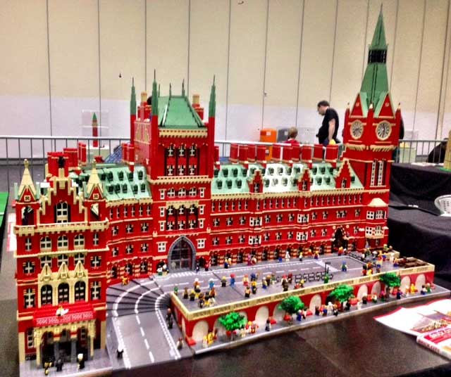 St Pancras Station LEGO