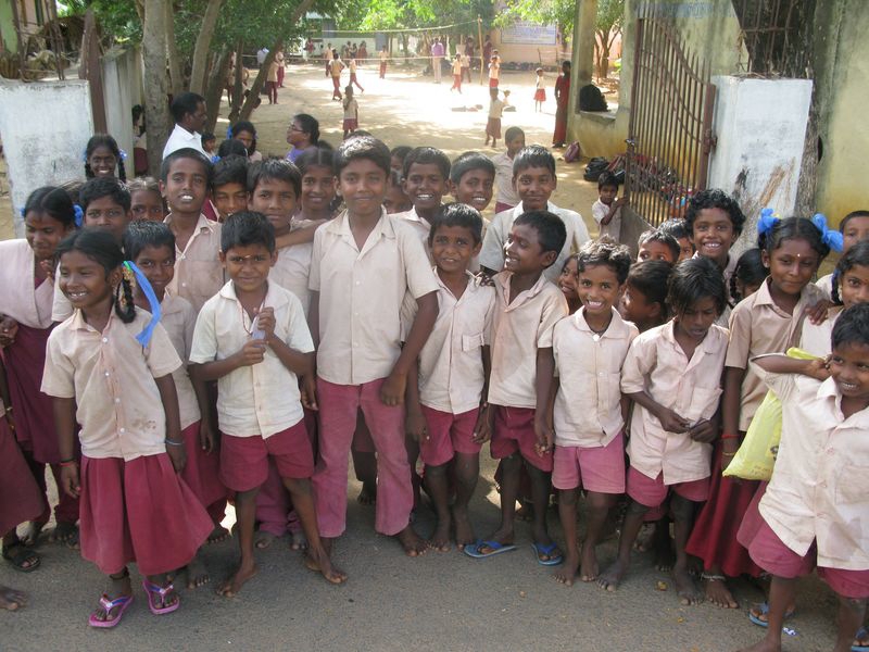 School children in Parangani Village