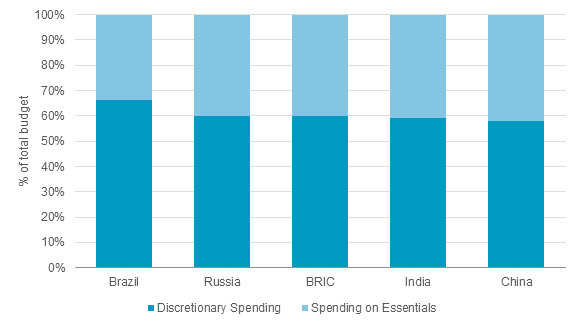 Consumer Expenditure on essential goods