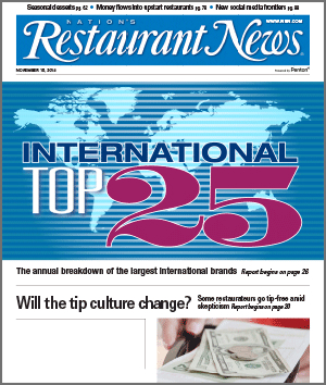 NRN Top 25 International Restaurant Chains