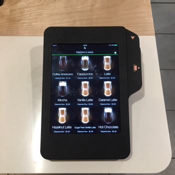 Self-service-touch-screen-for-ordering-and-payment